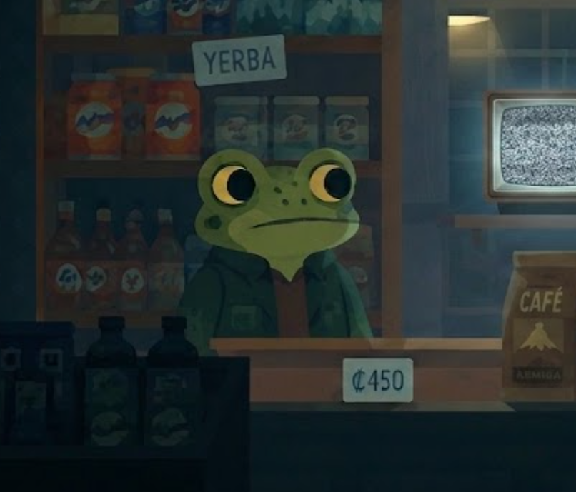 Rigo, un sapo sarcástico